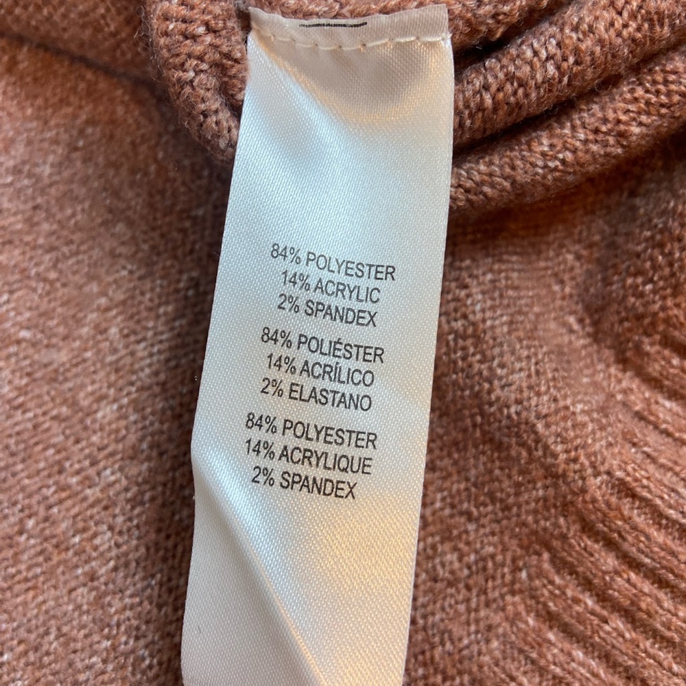 Weatherproof Men's Tan Patterned Crewneck Sweater - Picture 9 of 11